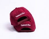 Kšiltovka Mitchell & Ness Burgundy Classic Red Milwaukee Bucks