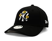 Dámská kšiltovka New Era 9FORTY Womens MLB Floral New York Yankees - Black / White