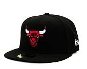 Kšiltovka New Era - NBA Essential 59FIFTY - Chicago Bulls - Black / Team Color