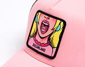 Kšiltovka Capslab Trucker - Dreamland - Shrooms - Pink