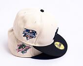 Kšiltovka New Era 59FIFTY MLB Los Angeles Dodgers Retro - Cream White