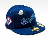 Kšiltovka New Era 59FIFTY MLB Coops Pin Retro Crown Texas Rangers Cooperstown Team Color
