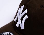 Kšiltovka New Era - MLB Essential 9TWENTY - NY Yankees - Walnut / White