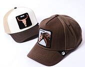Kšiltovka Goorin - Trucker - Dark Horse Field 100 - Brown