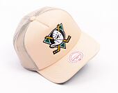 Kšiltovka Mitchell & Ness - NHL Evergreen Trucker Vntg - Anaheim Ducks - Off White
