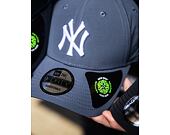 Kšiltovka New Era - MLB Recycled 9FORTY - NY Yankees - Gray / White