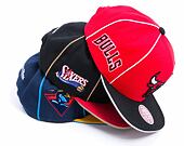 Kšiltovka Mitchell & Ness - Chicago Bulls - Pipe Snapback - Red