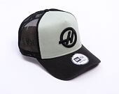 Kšiltovka New Era - F1 Seasonal 9FORTY Trucker - Haas Formula 1 - Black / Mint Green