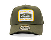 Kšiltovka New Era - Branded Washed Patch 9FORTY A-Frame - New Olive