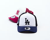 Kšiltovka New Era - MLB World Series 9FORTY Trucker - LA Dodgers - Navy / White
