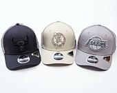 Kšiltovka New Era - NBA Tonal 9SEVENTY Stretch-Snap - Chicago Bulls - Grey