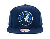 Kšiltovka Mitchell & Ness - NBA Team Ground 2.0 Snapback - Minnesota Timberwolves - Blue