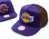 Kšiltovka Mitchell & Ness - NBA Tremor Trucker - LA Lakers - Purple