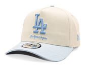 Kšiltovka New Era - MLB Mythical 9FORTY A-Frame - LA Dodgers - Ivory / Blue