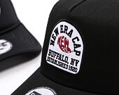 Kšiltovka New Era - Branded Buffalo Patch 9FORTY Trucker - Black
