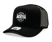 Kšiltovka Brixton - Gibson C Np Mp Trucker Hat - Black/Black