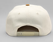 Kšiltovka Brixton - Crest C Mp Snapback - Washed Copper/Off White