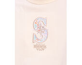 Triko New Era - MLB Infill Oversized Tee - Seattle Mariners - Off White