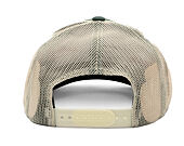 Kšiltovka Brixton - Rival Stamp X Mp Mesh Cap - Silver Pine/Off White