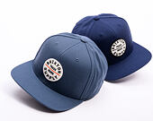 Kšiltovka Brixton - Oath Iii Snapback - Flint Stone Blue/White