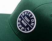 Kšiltovka Brixton - Oath Iii Snapback - Pine Needle/Pine Needle