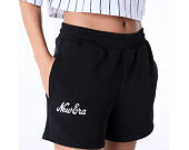 Dámské Kraťasy New Era - Script Shorts - Black