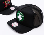 Kšiltovka Mitchell & Ness - Hidden Trucker - Boston Celtics - Black