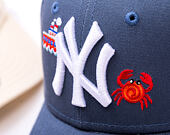 Dětská Kšiltovka New Era - MLB Nautical Icons 9FORTY - NY Yankees - Muted Indigo