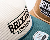 Kšiltovka Brixton - Pierson C Np Mp Snpk - Night Sage/Off White Corduroy