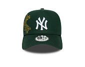 Kšiltovka New Era - MLB Snake Icon 9FORTY A-Frame - NY Yankees - Dark Green