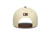 Kšiltovka New Era - MLB WS Patch Retro 9FORTY M-CROWN - Boston Red Sox - Cream / Auburn