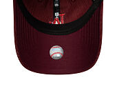Kšiltovka New Era - MLB Cord 9TWENTY - LA Dodgers - Burgundy