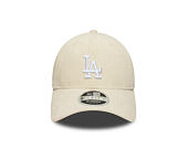 Kšiltovka New Era - MLB Cord 9FORTY M-CROWN - LA Dodgers - Cream