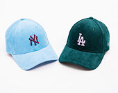 Dámská Kšiltovka New Era - MLB Cord 9FORTY - NY Yankees - Blue / Burgundy