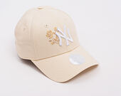 Dámská Kšiltovka New Era - MLB Roses 9FORTY - NY Yankees - Cream