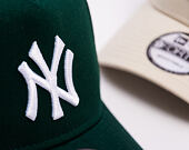 Kšiltovka New Era - MLB Snake Icon 9FORTY A-Frame - NY Yankees - Dark Green
