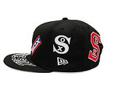 Kšiltovka New Era - MLB "Image Drop" ALL-OVER 59FIFTY - Chicago White Sox - Black