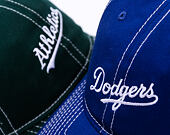 Kšiltovka New Era - MLB Contrast Stitch 9TWENTY - LA Dodgers - Dark Royal / White