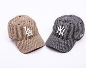Kšiltovka New Era - MLB Houndstooth 9TWENTY - LA Dodgers - Auburn