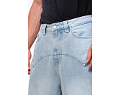 Džíny Karl Kani - Og K Washed Western Relaxed Baggy Jeans - Blue