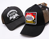 Kšiltovka Von Dutch - Trucker - Live Fast - Black/Black