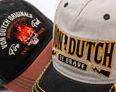 Kšiltovka Von Dutch - Trucker - Washed Brown/Black/Green