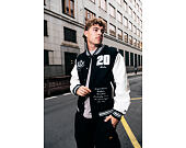 Bunda New Era - Patch Varsity Jacket - Black