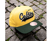 Kšiltovka Mitchell & Ness - Harvest Gold Pro Crown - Boston Celtics - Gold/Green