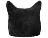 Kulich Kangol - Faux Fur Pointed Beanie - Black