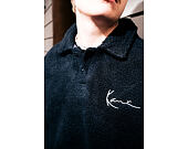 Mikina Karl Kani - Metal Signature Teddy Polo Black