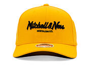 Kšiltovka Mitchell & Ness - Pinscript Classic Red - Own Brand - Yellow/Black
