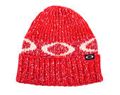Kulich Oakley - W. Ellipse Ribbed Beanie - Hibiscus Red