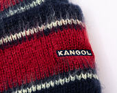 Kulich Kangol - Fuzzy Stripe Beanie - Navy