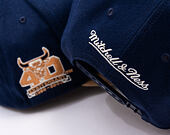 Kšiltovka Mitchell & Ness - Sand Storm Classic Red - Chicago Bulls - Navy/Sand